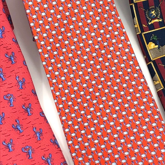 Bundle of 3 Tommy Hilfiger Ties 100% Silk - Picture 4 of 10